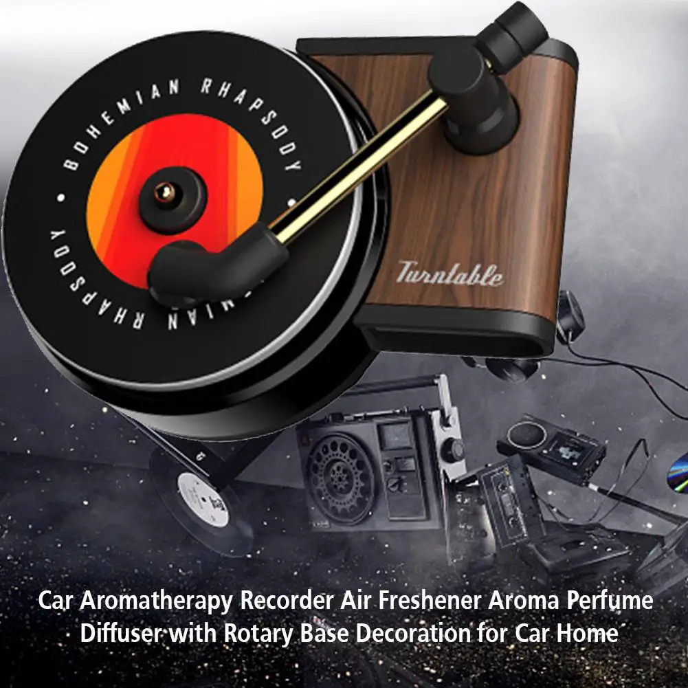 Car Aromatherapy Ornaments Recorder Air Freshener Aroma Perfume Diffuser Rotary Base Decoration Automotive Interior Supplies Hot
Car Aromatherapy Ornaments Recorder Air Freshener Aroma Perfume Diffuser Rotary Base Decoration Automotive Interior Supplies Hot