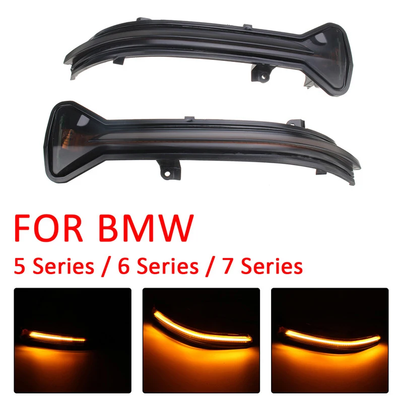 LED Dynamic Turn Signal Light For BMW 5/6/7 Series F10 F11 F12 F13 F01Car Side Wing Rearview Mirror Blinker Indicator
LED Dynamic Turn Signal Light For BMW 5/6/7 Series F10 F11 F12 F13 F01Car Side Wing Rearview Mirror Blinker Indicator