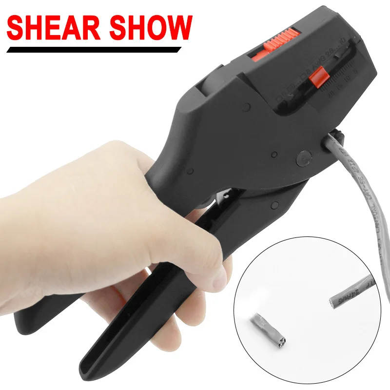 Multifunctional Stripping Tools Crimper Cable Cutter Automatic Wire Stripper Crimping Pliers Terminal tool Hand Tool alicate
Multifunctional Stripping Tools Crimper Cable Cutter Automatic Wire Stripper Crimping Pliers Terminal tool Hand Tool alicate