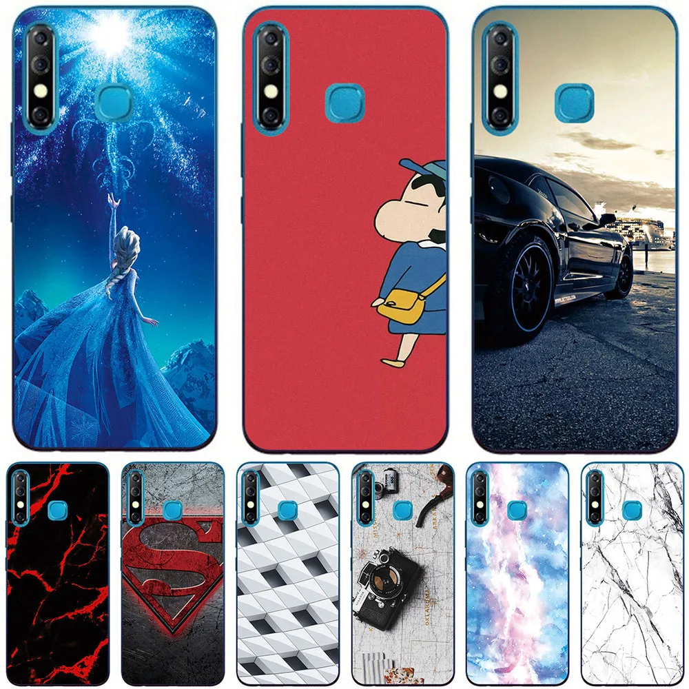 Для Tecno Camon 12 Spark 4 2019 6 52 дюймов мягкие ТПУ чехлы для телефонов и Чехлы силиконовые