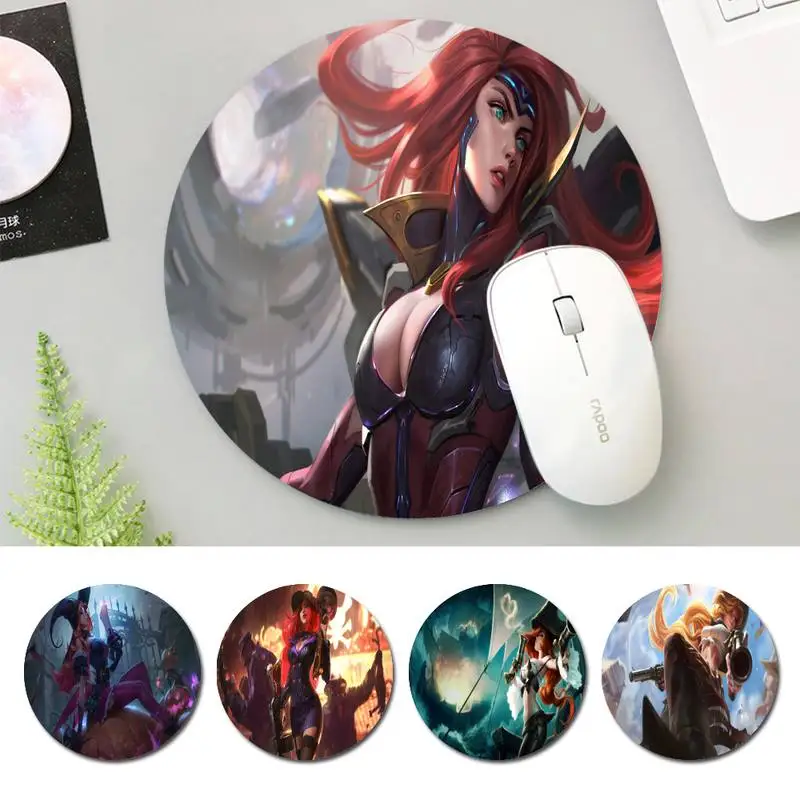 Elegant LOL Miss Fortune Mouse Mat Round Pads Family Laptop Gamer Rubber Mouse Mat MousePad Desk Gaming Mousepad Cup Mat
Elegant LOL Miss Fortune Mouse Mat Round Pads Family Laptop Gamer Rubber Mouse Mat MousePad Desk Gaming Mousepad Cup Mat