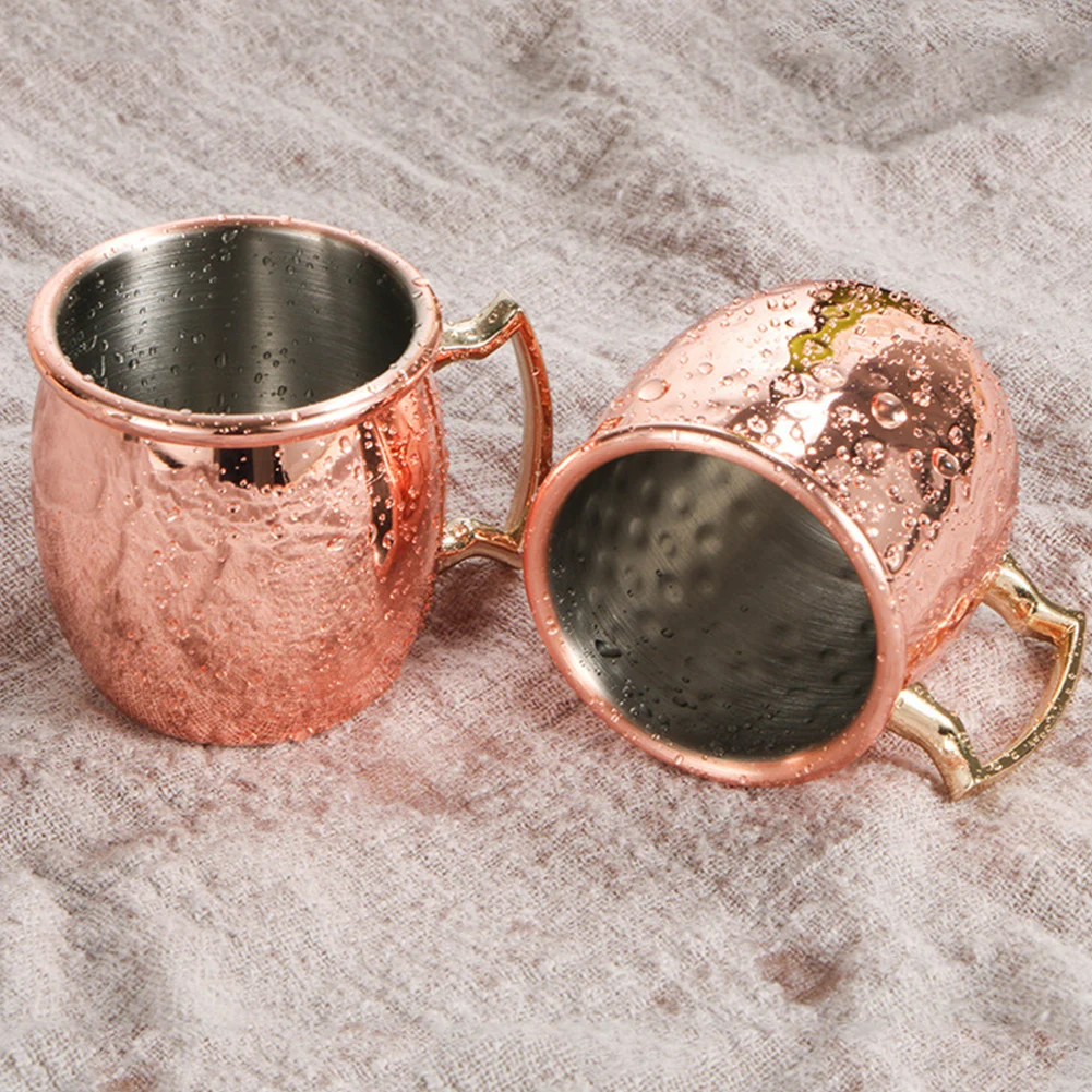 60ml Moscow Mule Copper Mugs Metal Mug Cup Stainless Steel Beer Wine Coffee Cup Bar Tool Home Kitchen Bar Supplies
60ml Moscow Mule Copper Mugs Metal Mug Cup Stainless Steel Beer Wine Coffee Cup Bar Tool Home Kitchen Bar Supplies