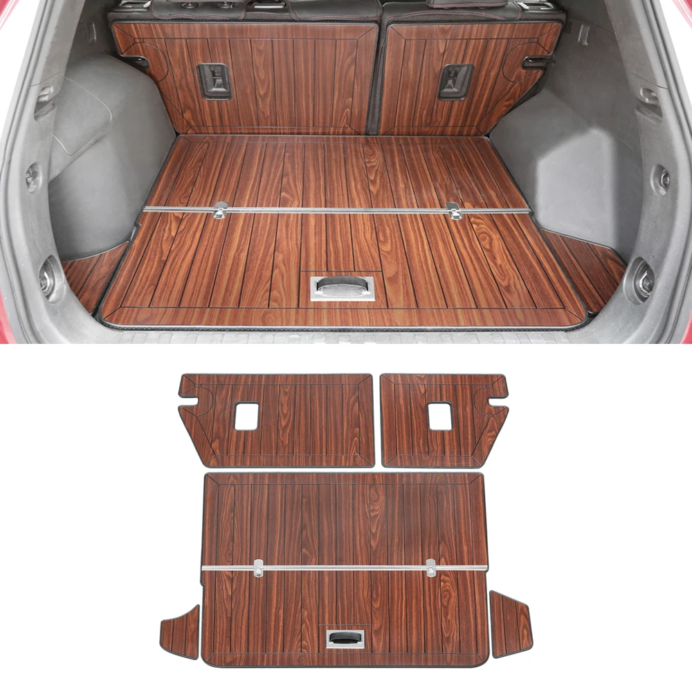 for Chevrolet Equinox 2017-2021 Car Accessories Rear Trunk Mats Cargo Liner Set Synthetic Wood Tray Wooden Pad Boot Mat Carpets
for Chevrolet Equinox 2017-2021 Car Accessories Rear Trunk Mats Cargo Liner Set Synthetic Wood Tray Wooden Pad Boot Mat Carpets