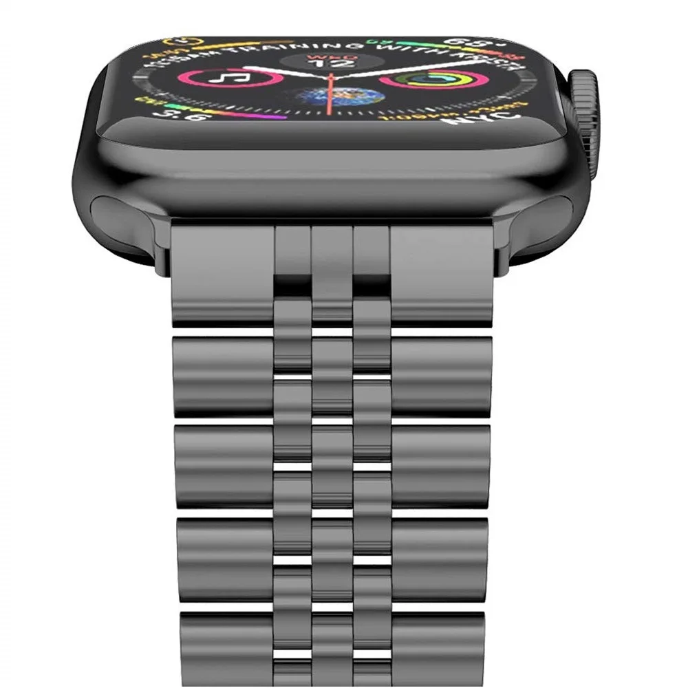 Link Bracelet for iWatch Stainless Steel correa for apple watch 5 6 40mm 44mm band Series 4 3 2 1 Sports & Edition wrist pulsera 
Link Bracelet for iWatch Stainless Steel correa for apple watch 5 6 40mm 44mm band Series 4 3 2 1 Sports & Edition wrist pulsera