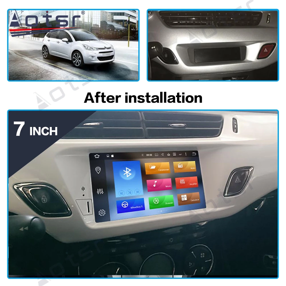 For Citroen C3 DS3 2010 - 2017 Android 10.0 4G+64GB Car GPS Navigatio Auto Stereo Multimedia DVD Radio Player Headunit Build DSP
For Citroen C3 DS3 2010 - 2017 Android 10.0 4G+64GB Car GPS Navigatio Auto Stereo Multimedia DVD Radio Player Headunit Build DSP