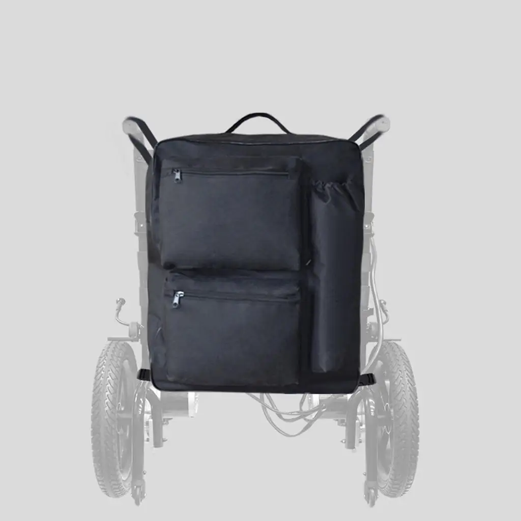 Wheelchair Pouch Waterproof Accessible Backpack Oxford Cloth for Outgoing Disabled Elderly
Wheelchair Pouch Waterproof Accessible Backpack Oxford Cloth for Outgoing Disabled Elderly