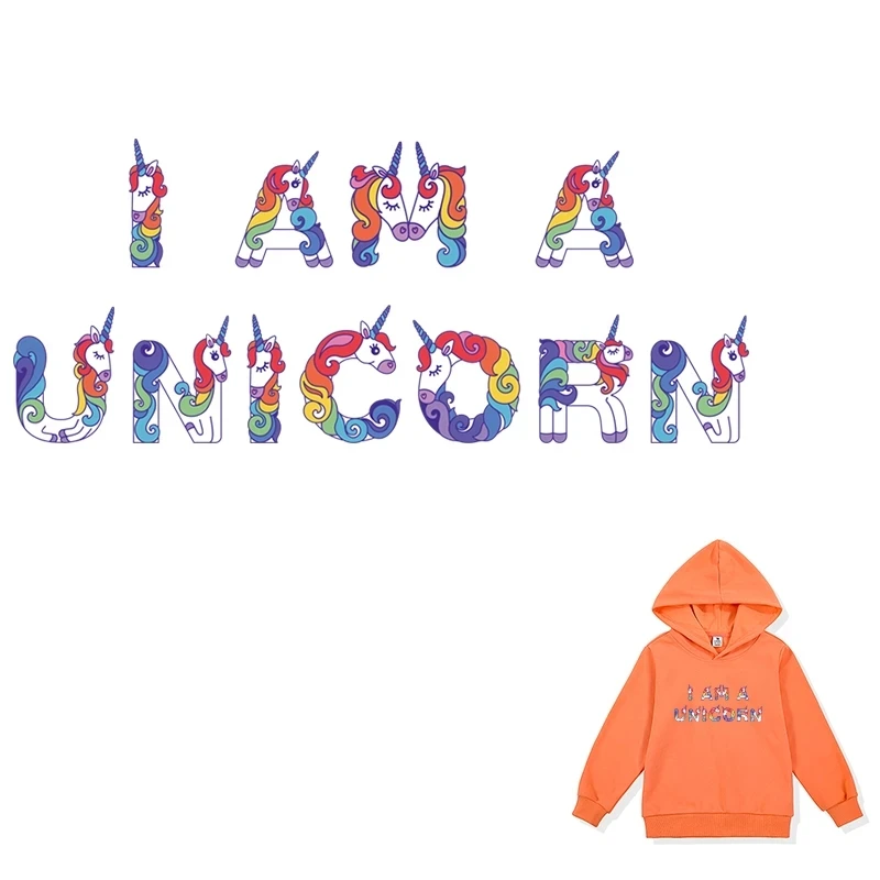 Новые термотрансферные нашивки моющиеся нашивки для одежды буквы I Am A Unicorn виниловые наклейки аппликация для Hoddies
Новые термотрансферные нашивки моющиеся нашивки для одежды буквы I Am A Unicorn виниловые наклейки аппликация для Hoddies