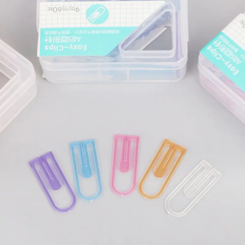 Drop&Wholesale 60pcs Small Mini Paperclip Kawaii Candy Color Clear Stationery Binder Clip Table Office School Supplies
Drop&Wholesale 60pcs Small Mini Paperclip Kawaii Candy Color Clear Stationery Binder Clip Table Office School Supplies