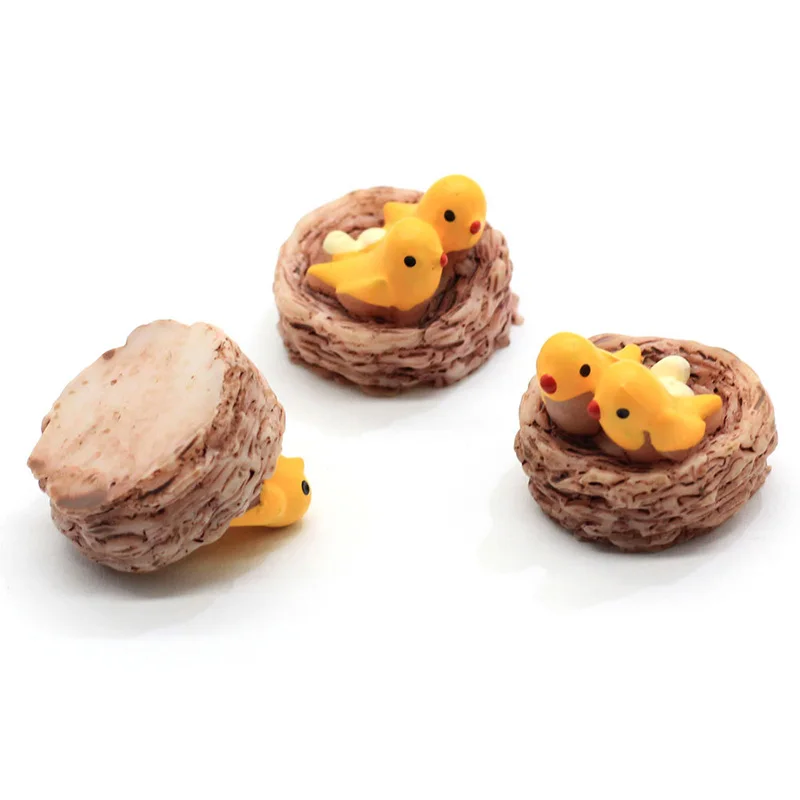 10Pcs Miniature Figurines Birds In Nest Fairy Garden Ornaments Supplies DIY Micro Landscape Decoration Accessories Resin Craft
10Pcs Miniature Figurines Birds In Nest Fairy Garden Ornaments Supplies DIY Micro Landscape Decoration Accessories Resin Craft