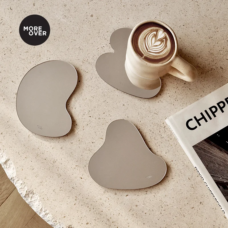 3pcs Mirror style coaster creative and simple acrylic water coaster kitchen table decoration Tea coffee hot water mat
3pcs Mirror style coaster creative and simple acrylic water coaster kitchen table decoration Tea coffee hot water mat
