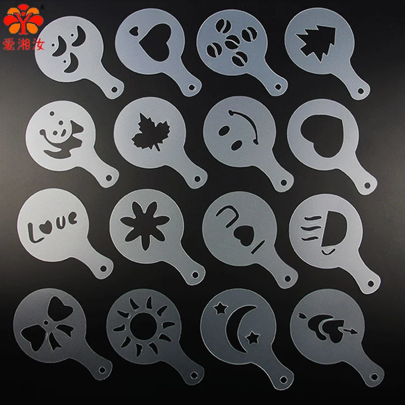 American Coffee Latte Mold, PP Material, Including 16 Kinds Patterns, Milk Tea Powder Machine, Painting/Spraying/Printing Model
American Coffee Latte Mold, PP Material, Including 16 Kinds Patterns, Milk Tea Powder Machine, Painting/Spraying/Printing Model