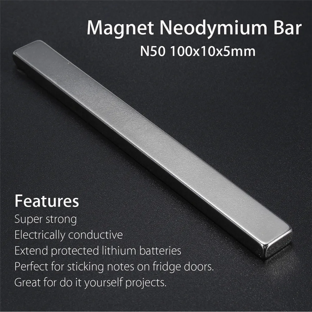 Pcs Bulk Super Strong Neodymium Rectangle Block Magnets 100mm X 10mm X 5mm N35 Rare Earth NdFeB Rectangular Cuboid High Quality
Pcs Bulk Super Strong Neodymium Rectangle Block Magnets 100mm X 10mm X 5mm N35 Rare Earth NdFeB Rectangular Cuboid High Quality