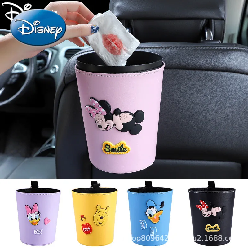 Disney Mickey Mouse Car Trash Can In The Car Creative Cartoon Car Hanging Door Storage Bin Storage Garbage Bag 
Disney Mickey Mouse Car Trash Can In The Car Creative Cartoon Car Hanging Door Storage Bin Storage Garbage Bag