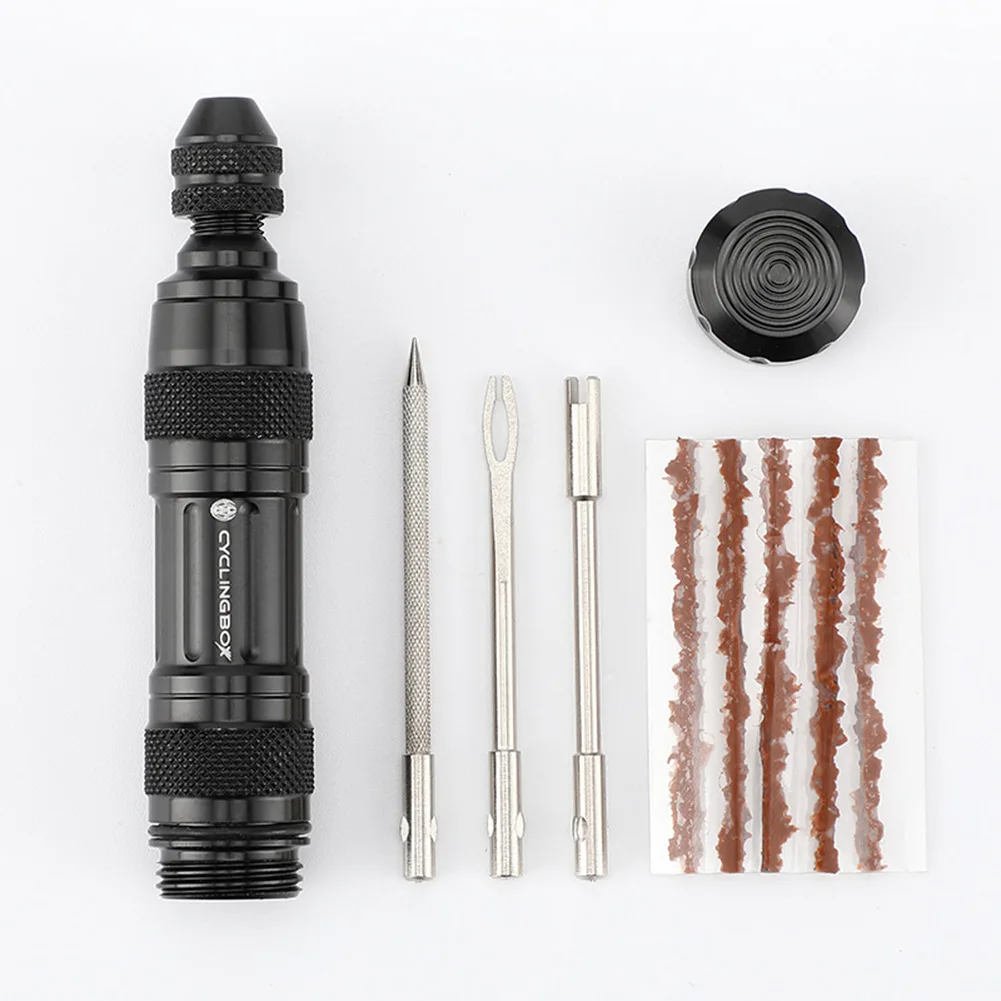 Cycling Tubeless Tire Repair Kit For Mountain Road Bikes Fixes MTB Bike Wheel Punctures KF26-0514 Outdoor Bicycle Repair Tools
Cycling Tubeless Tire Repair Kit For Mountain Road Bikes Fixes MTB Bike Wheel Punctures KF26-0514 Outdoor Bicycle Repair Tools