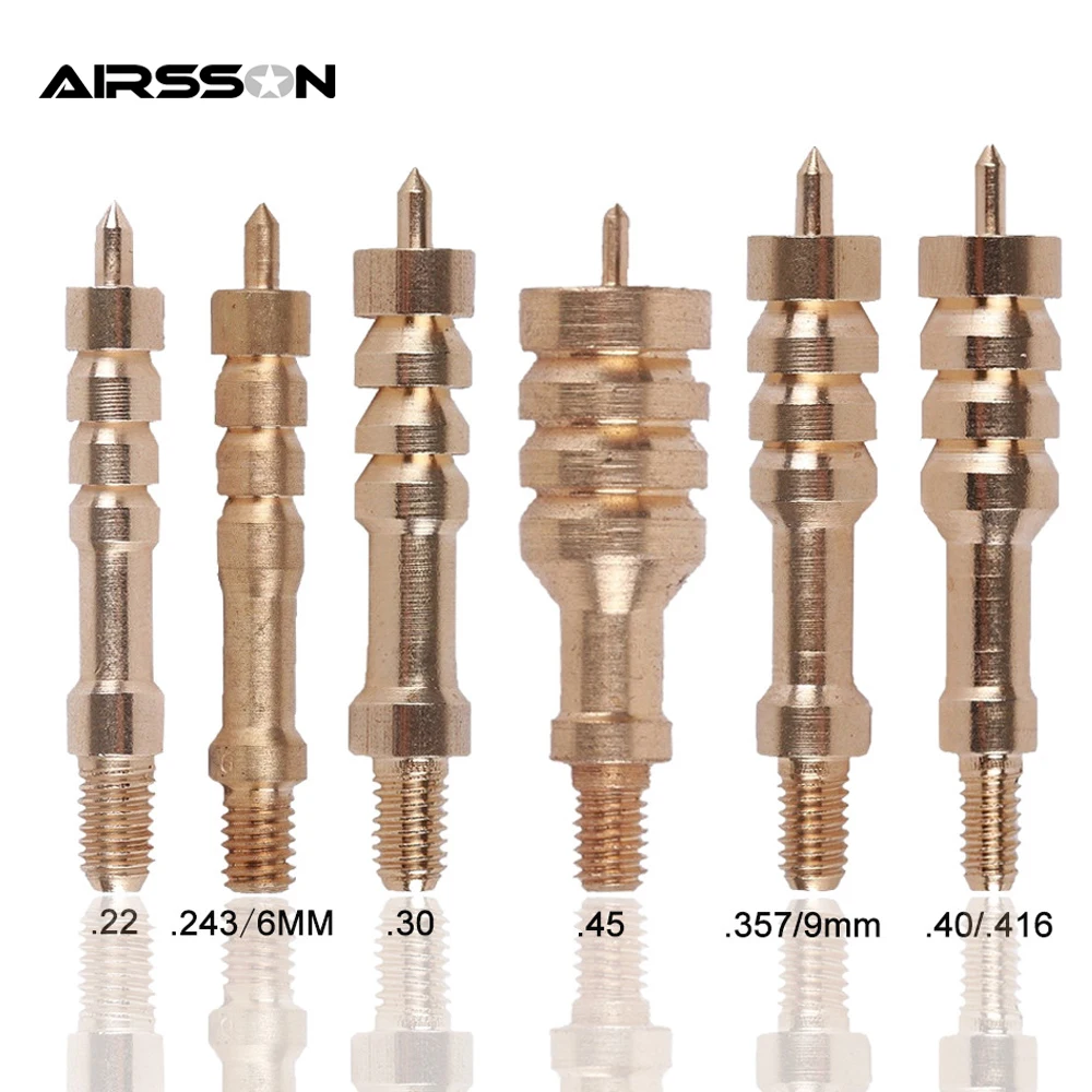 Hunting Gun Cleaning Brass Jag 8-32 Brush Head 7.62mm/9mm/.22/.243/.35/.40/.44/.45 Copper Rifle Pistol Gun Cleaning Tool Kit
Hunting Gun Cleaning Brass Jag 8-32 Brush Head 7.62mm/9mm/.22/.243/.35/.40/.44/.45 Copper Rifle Pistol Gun Cleaning Tool Kit