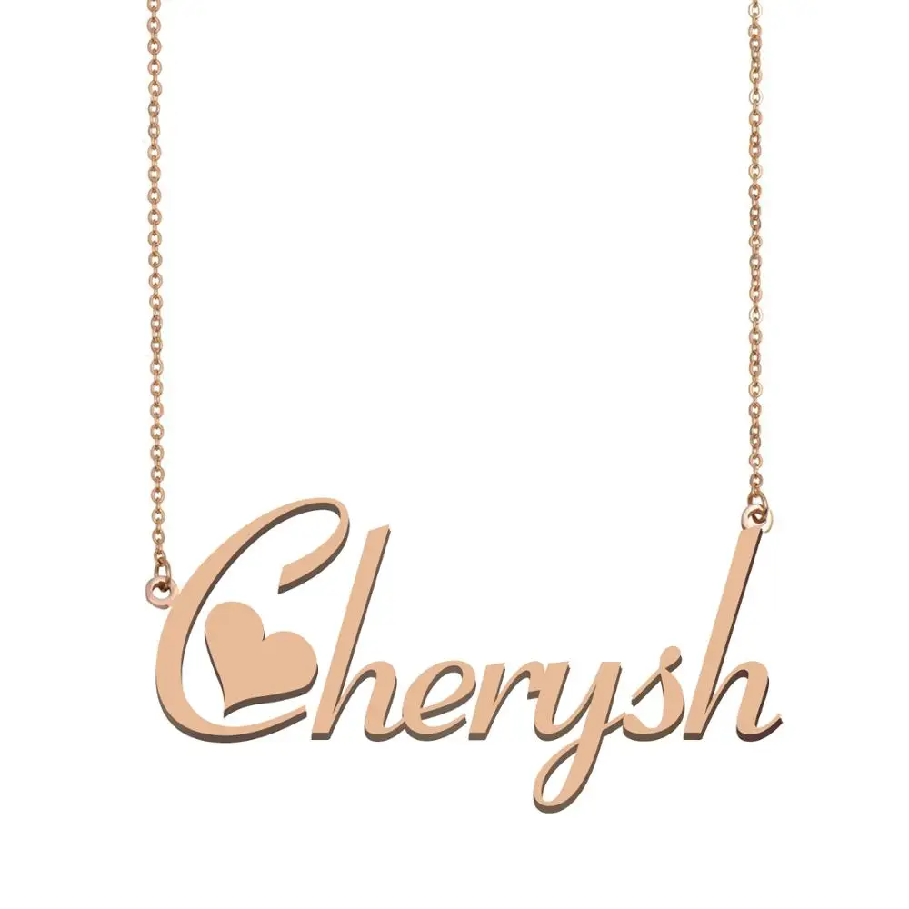Cherysh NAME Necklace, Custom Name Necklace for Women Girls Best Friends Birthday Wedding Christmas Mother Days Gift
Cherysh NAME Necklace, Custom Name Necklace for Women Girls Best Friends Birthday Wedding Christmas Mother Days Gift
