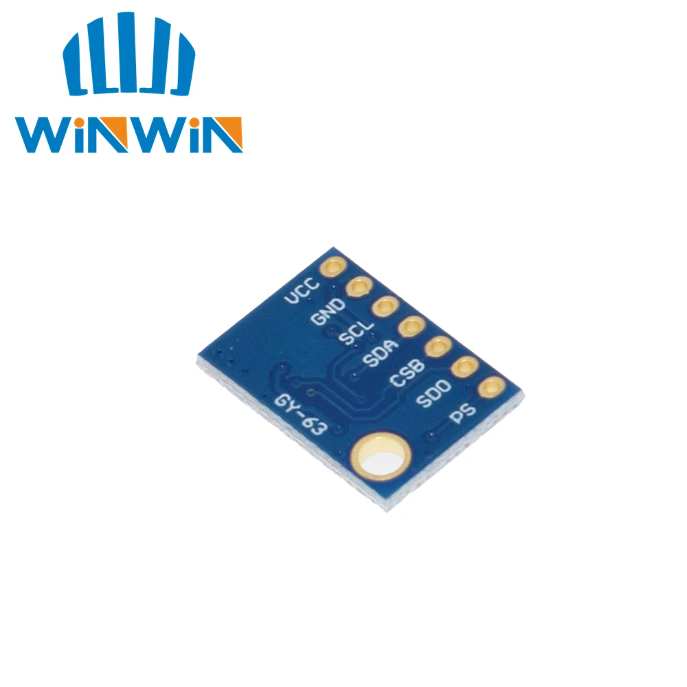 10 шт. GY-63 MS5611 атмосферный модуль датчика высоты с высоким разрешением IIC / SPI |