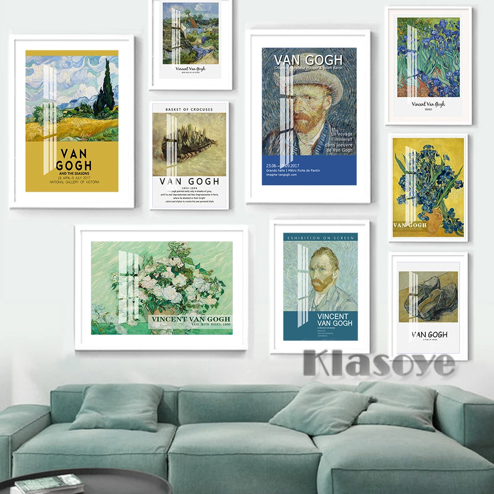 Van Gogh Poster Sets Prints Landscape Art Vintage Canvas Painting Modern Minimalist Home Decor Exhibition Museum Wall Picture
Van Gogh Poster Sets Prints Landscape Art Vintage Canvas Painting Modern Minimalist Home Decor Exhibition Museum Wall Picture