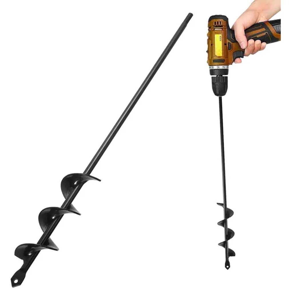 NEW Garden Auger Spiral Drill Bit Flower Planter Digging multiple sizes and depths Used for electric drill modified ground drill
NEW Garden Auger Spiral Drill Bit Flower Planter Digging multiple sizes and depths Used for electric drill modified ground drill