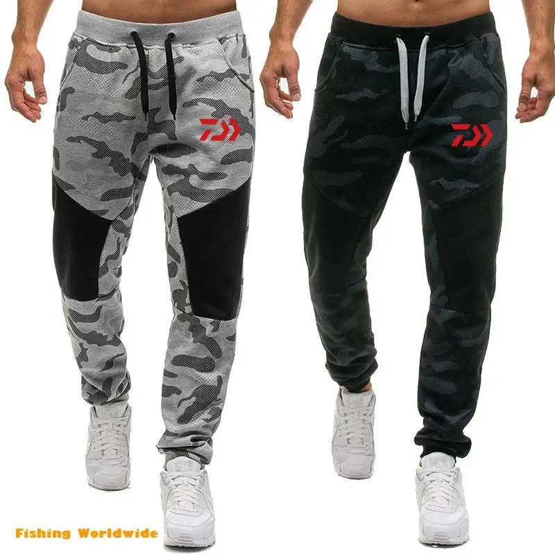 New Men's Sports Pants Camouflage Drawstring Plus Size Long DAIWA Fishing Pants Outdoor Men Trousers Spring Cargo Pants Men
New Men's Sports Pants Camouflage Drawstring Plus Size Long DAIWA Fishing Pants Outdoor Men Trousers Spring Cargo Pants Men