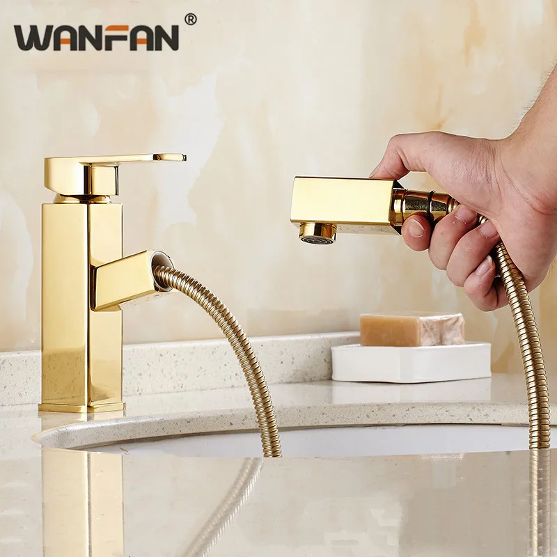 Basin Faucets Hot and Cold Water Bathroom Sink Tap Pull Out Swivel Single Handle Sink Faucet Brass Wash Basin Mixer Tap S79-357
Basin Faucets Hot and Cold Water Bathroom Sink Tap Pull Out Swivel Single Handle Sink Faucet Brass Wash Basin Mixer Tap S79-357