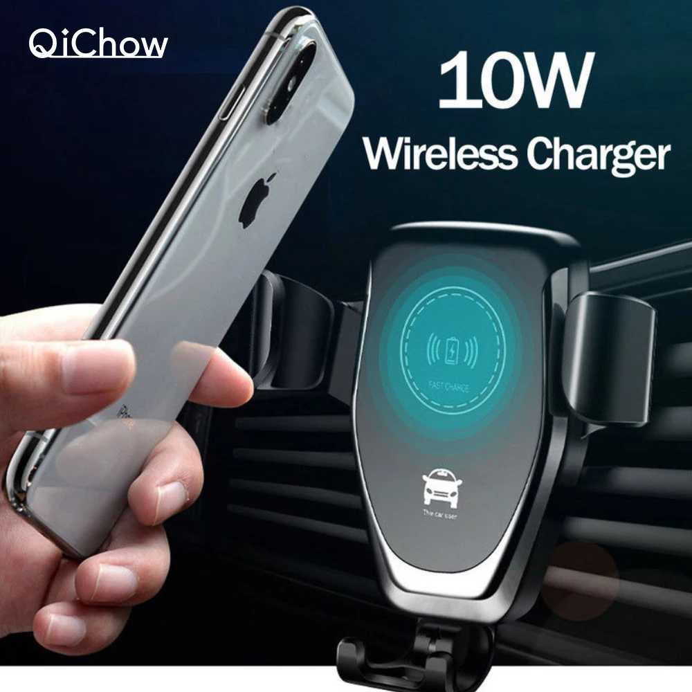 10W Qi Car Wireless Charger For iPhone11 XS Max XR X Samsung S10 S9 Intelligent Wireless Charging Car Phone Holder For Xiaomi
10W Qi Car Wireless Charger For iPhone11 XS Max XR X Samsung S10 S9 Intelligent Wireless Charging Car Phone Holder For Xiaomi