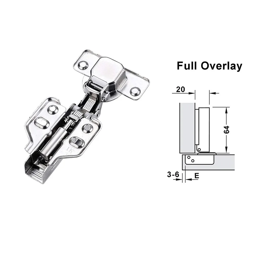 10pc Soft Close 35mm Door Hinge Repair Plate Kitchen Cabinet Cupboard Standard Door Hinges For Furniture Fittings Accessories
10pc Soft Close 35mm Door Hinge Repair Plate Kitchen Cabinet Cupboard Standard Door Hinges For Furniture Fittings Accessories