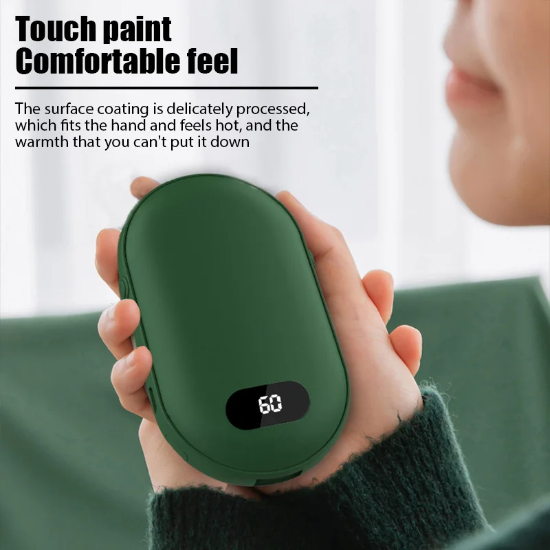 Usb-грелка для рук с цифровым дисплеем и контролем температуры
Usb-грелка для рук с цифровым дисплеем и контролем температуры