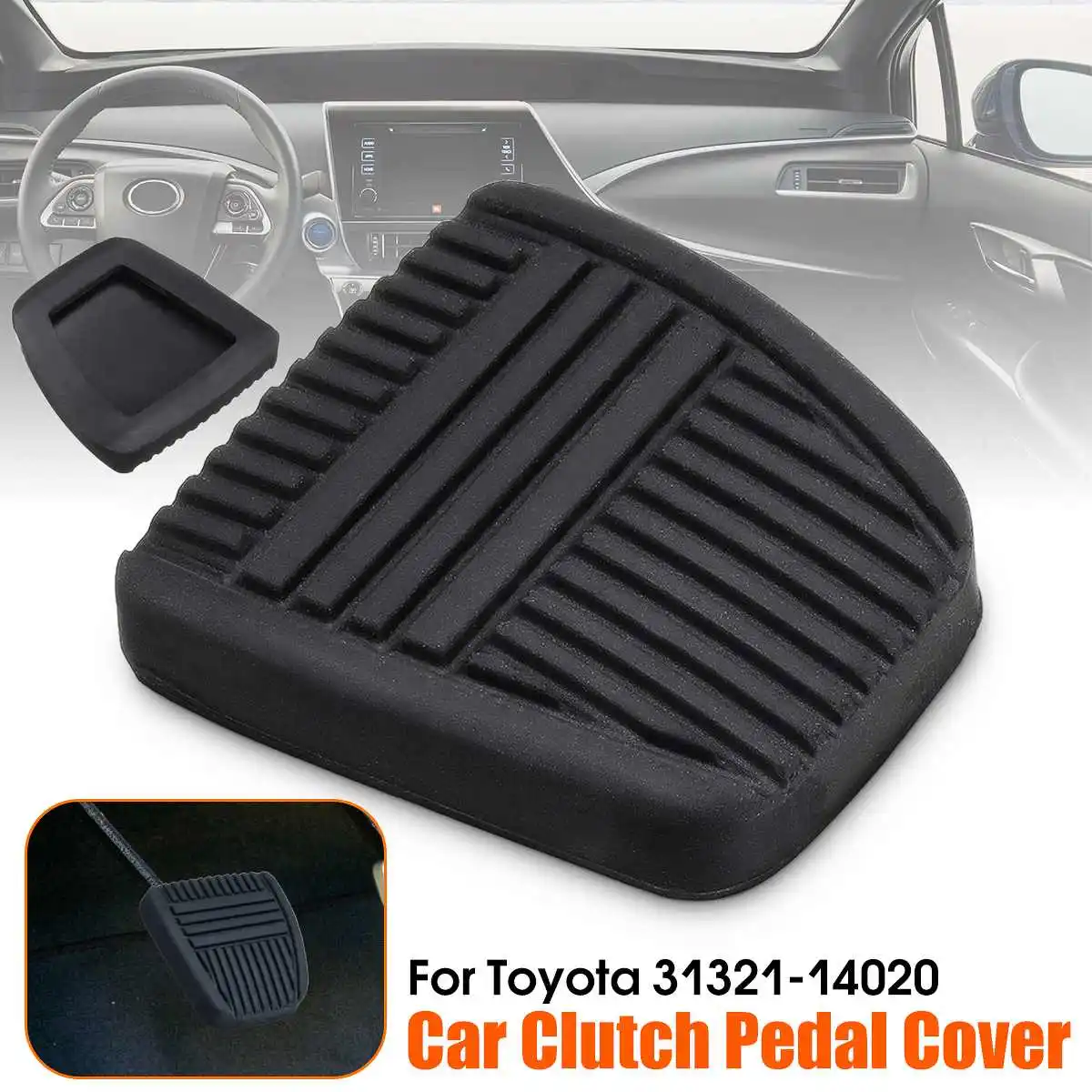 1/2pcs Brake Clutch Pedal Pad Rubber Cover For Toyota 4Runner Camry Celica Land Cruiser Paseo RAV4 31321-14020 31321-14010
1/2pcs Brake Clutch Pedal Pad Rubber Cover For Toyota 4Runner Camry Celica Land Cruiser Paseo RAV4 31321-14020 31321-14010