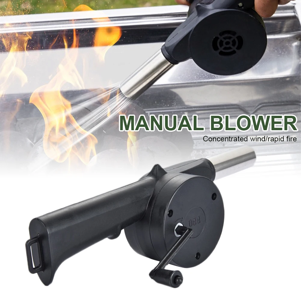 New Outdoor Barbecue Fan Air Blower Hand Crank BBQ Air Blower Portable BBQ Grill Fire Fan Tools Picnic Camping Accessories Tools
New Outdoor Barbecue Fan Air Blower Hand Crank BBQ Air Blower Portable BBQ Grill Fire Fan Tools Picnic Camping Accessories Tools