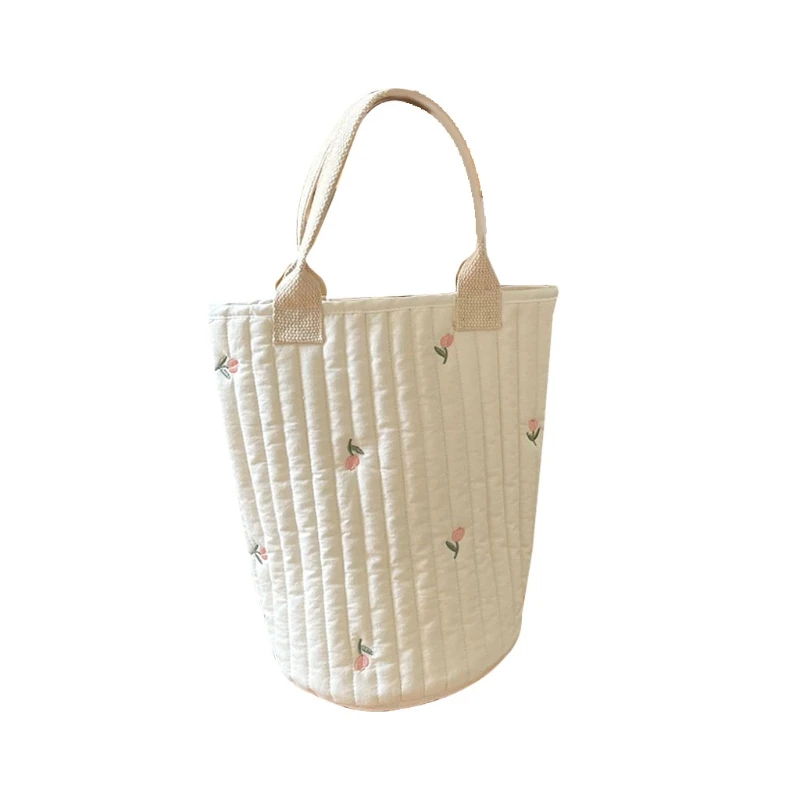 Baby Diaper Bag with Cute Embroidery Bear Tulips Pattern Infant & Toddler Travel Bag Stroller Storage Nap Mats
Baby Diaper Bag with Cute Embroidery Bear Tulips Pattern Infant & Toddler Travel Bag Stroller Storage Nap Mats