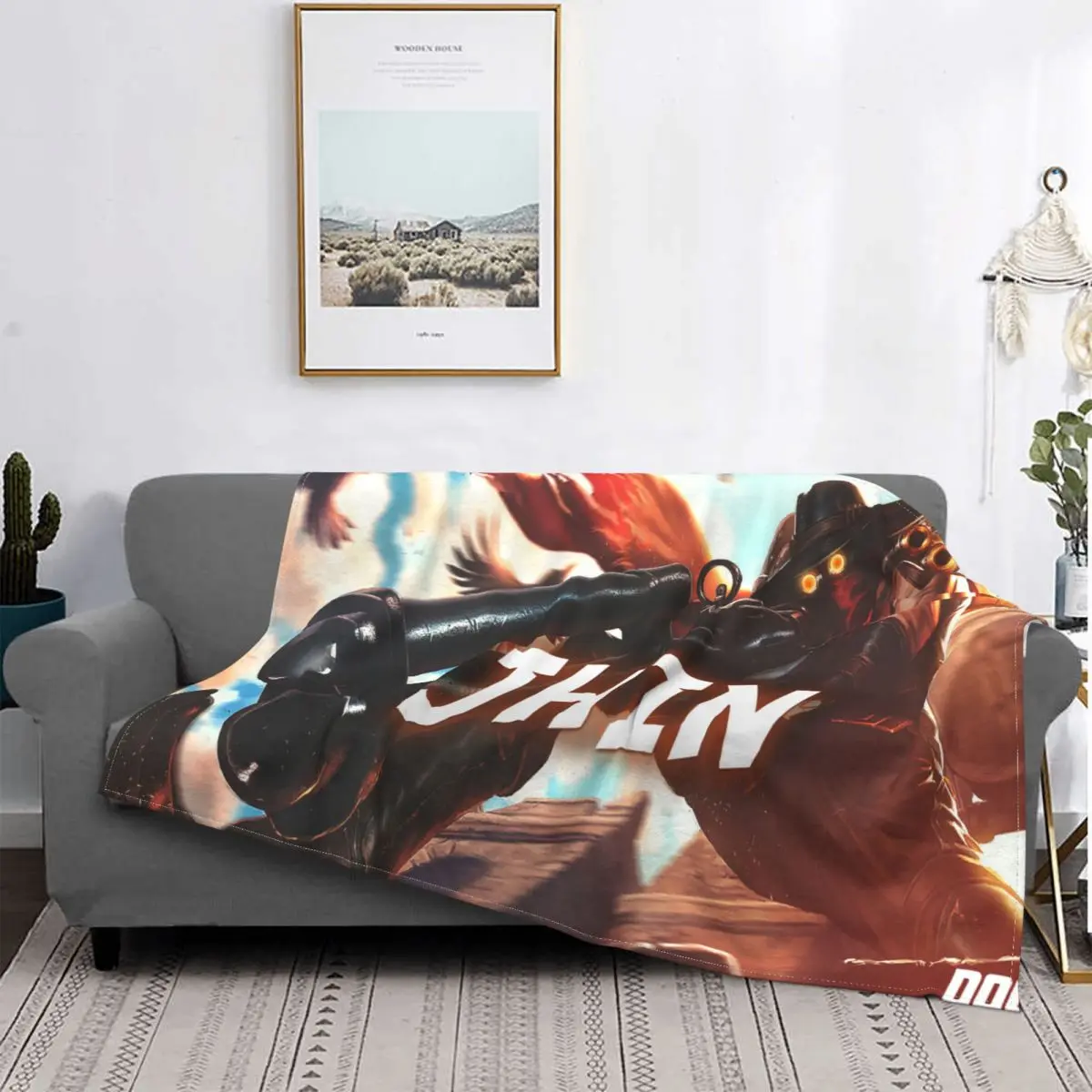 League Of Legends Jhin Throw Blanket For Sofa Quality Microfibre Blanket Throw Gifts For Christmas
League Of Legends Jhin Throw Blanket For Sofa Quality Microfibre Blanket Throw Gifts For Christmas