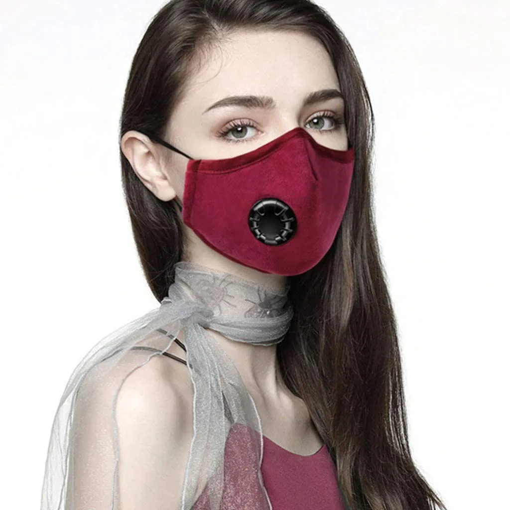 4PCS Reusable Cotton Mask Breathing Valve Unisex Replaceable Filter 5-layer Filter Fast Delivery Outdoor Sport Cycling Riding
4PCS Reusable Cotton Mask Breathing Valve Unisex Replaceable Filter 5-layer Filter Fast Delivery Outdoor Sport Cycling Riding