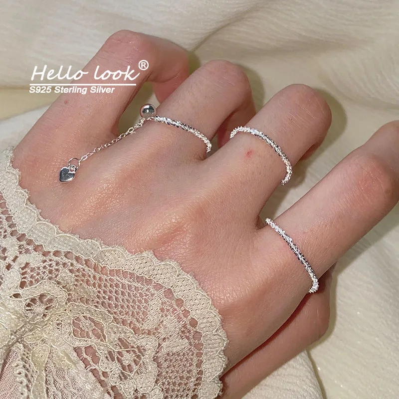 HelloLook 925 пробы Серебряное регулируемое Сверкающее Кольцо Love Pull-Type Starry Ring для ежедневного подбора ювелирных изделий для вечеринок
HelloLook 925 пробы Серебряное регулируемое Сверкающее Кольцо Love Pull-Type Starry Ring для ежедневного подбора ювелирных изделий для вечеринок