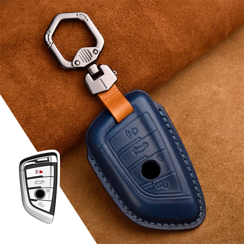 Genuine Leather Car Key Case Cover Fob Bag For BMW X1 X3 X4 X5 X6 F15 F16 F48 G30 G38 525 540 730 740 1 2 5 7 Series Car Styling
Genuine Leather Car Key Case Cover Fob Bag For BMW X1 X3 X4 X5 X6 F15 F16 F48 G30 G38 525 540 730 740 1 2 5 7 Series Car Styling