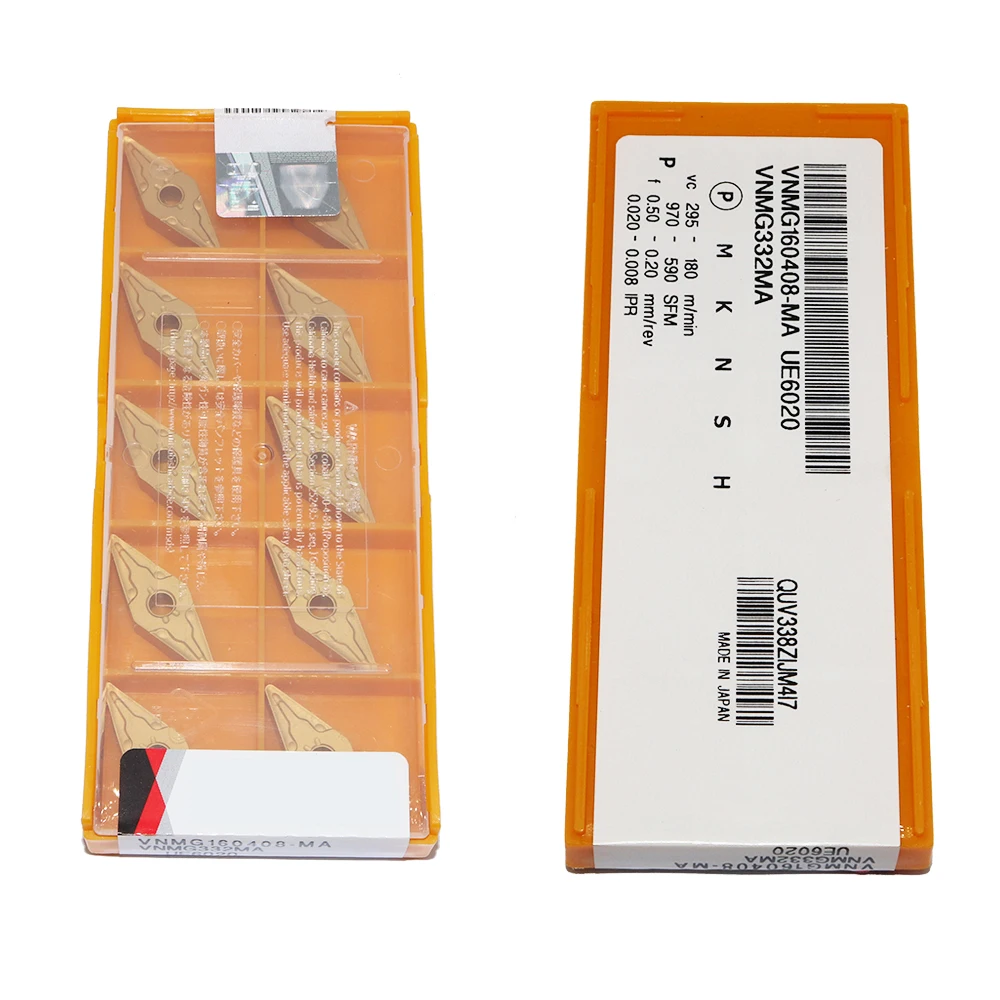 10PCS VNMG160408-MA UE6020 External Turning Carbide Inserts CNC Lathe Cutter Tool Machine Accessories For MVJNR MVVNN Toolholder
10PCS VNMG160408-MA UE6020 External Turning Carbide Inserts CNC Lathe Cutter Tool Machine Accessories For MVJNR MVVNN Toolholder