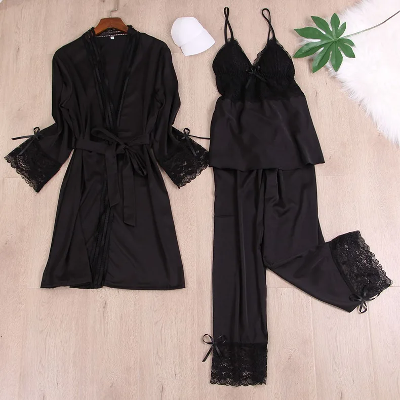 Пикантная Пижама, атласная женская ночная рубашка, интимное белье, ночная рубашка для молодых девушек, кружевной комплект из 3 предметов, св...
Пикантная Пижама, атласная женская ночная рубашка, интимное белье, ночная рубашка для молодых девушек, кружевной комплект из 3 предметов, св...