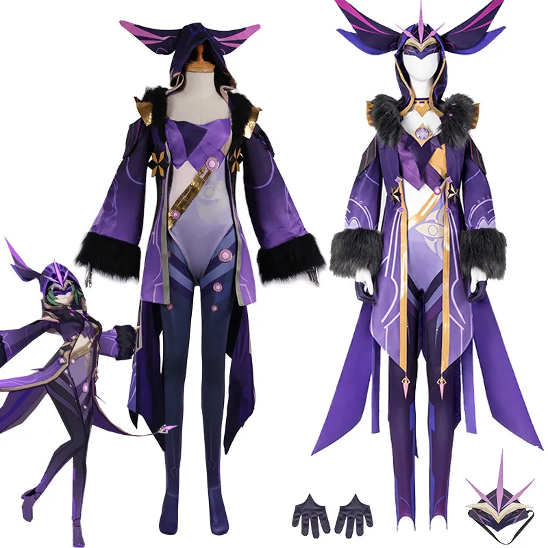 Genshin Impact Scaramouche Cosplay Costume Fashion Jumpsuits Uniform Femlae Activity Party Role Play Clothing Halloween shoes
Genshin Impact Scaramouche Cosplay Costume Fashion Jumpsuits Uniform Femlae Activity Party Role Play Clothing Halloween shoes