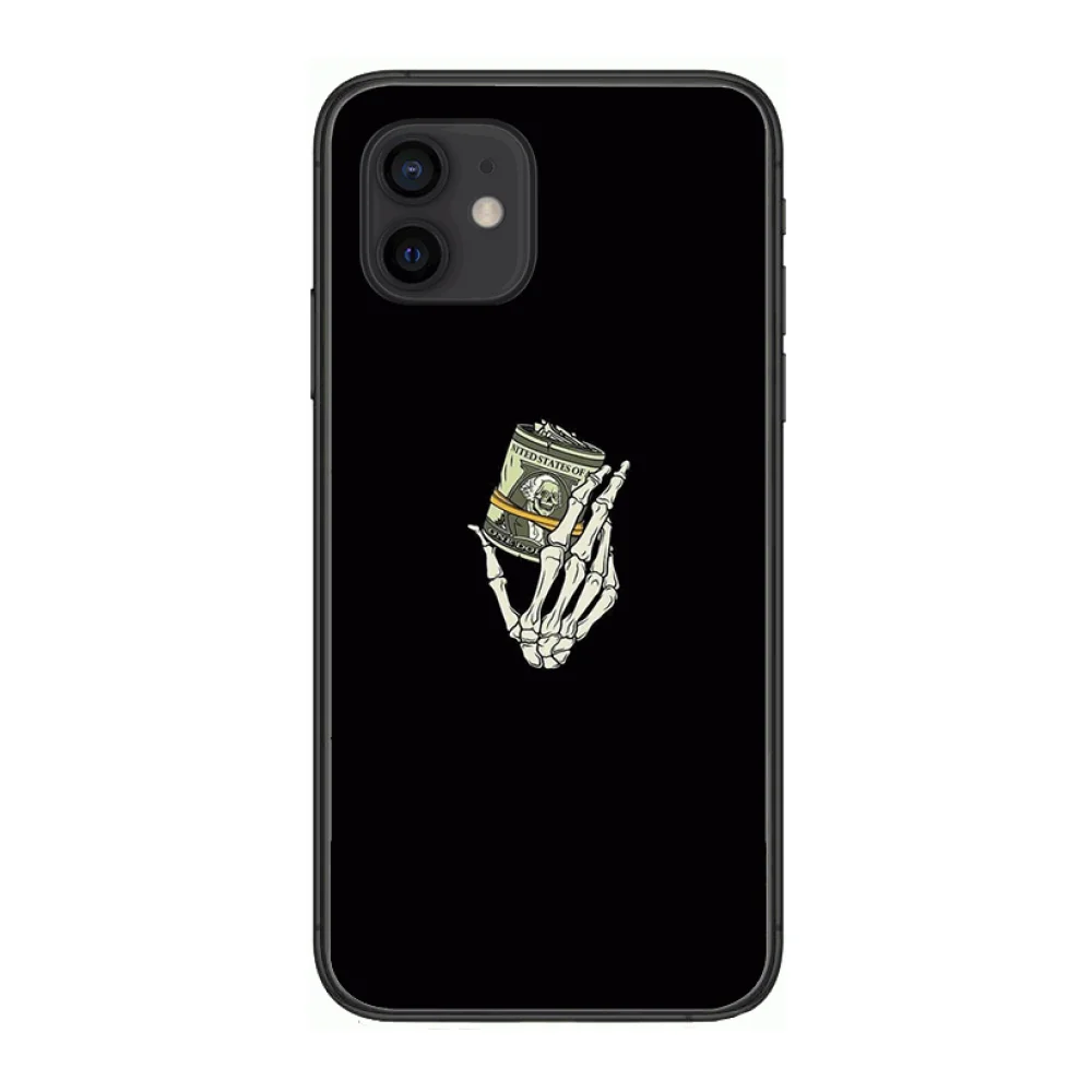 Funny Skeleton Style Phone Case cover For iphone 12 pro max 11 8 7 6 s XR PLUS X XS SE 2020 mini black cell shell
Funny Skeleton Style Phone Case cover For iphone 12 pro max 11 8 7 6 s XR PLUS X XS SE 2020 mini black cell shell