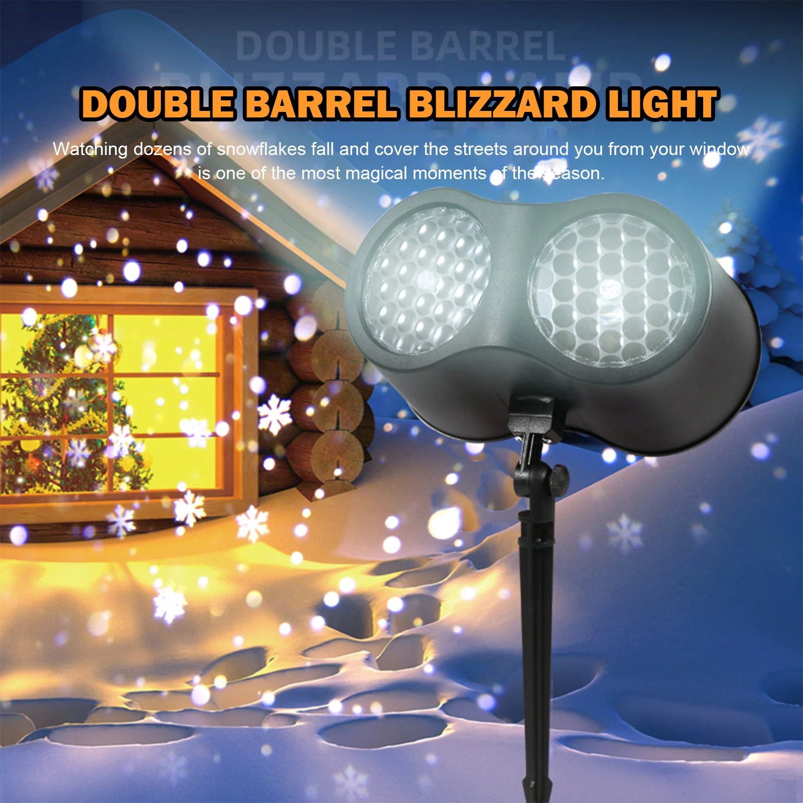 Snowflake Christmas LED Projection Light Christmas Outdoor Waterproof Projector Night Light with Remote Control for Xmas Party
Snowflake Christmas LED Projection Light Christmas Outdoor Waterproof Projector Night Light with Remote Control for Xmas Party