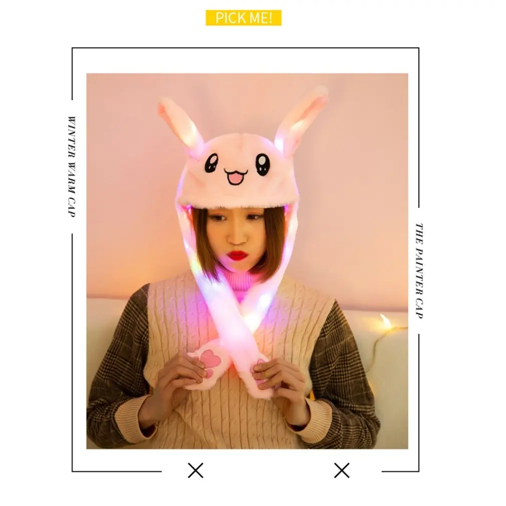 Spring And Autumn Korean Version Of Plush Hat Creative Ear Shaking Light Hat Parent-Child Hat Cartoon Hat
Spring And Autumn Korean Version Of Plush Hat Creative Ear Shaking Light Hat Parent-Child Hat Cartoon Hat