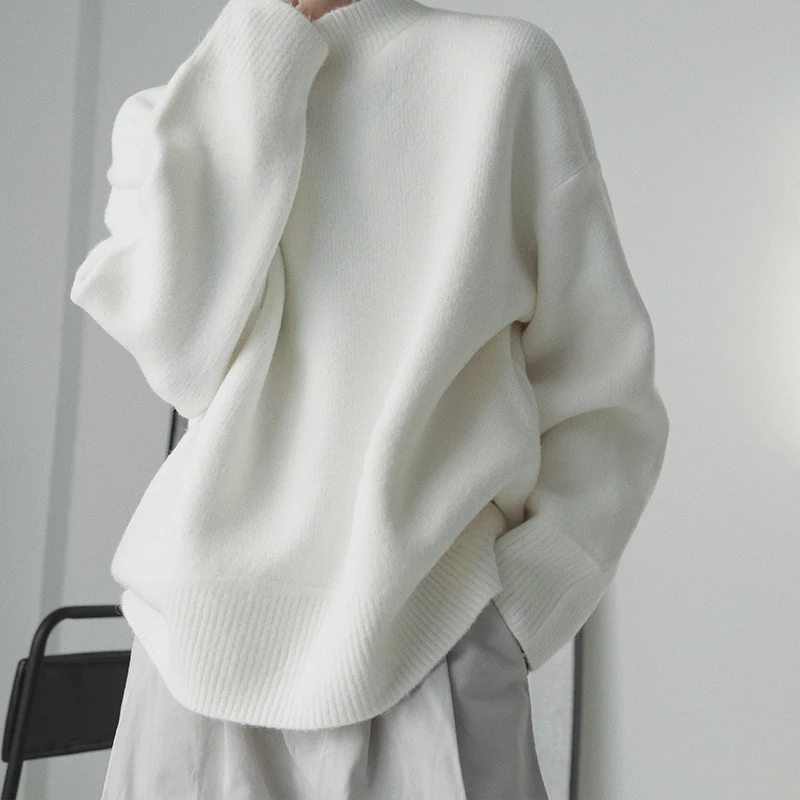 Осень 2021, зимние женские свитера, женская одежда, вязаный свободный свитер, вязаный шерстяной пуловер оверсайз, женские свитера для девочек,...
Осень 2021, зимние женские свитера, женская одежда, вязаный свободный свитер, вязаный шерстяной пуловер оверсайз, женские свитера для девочек,...