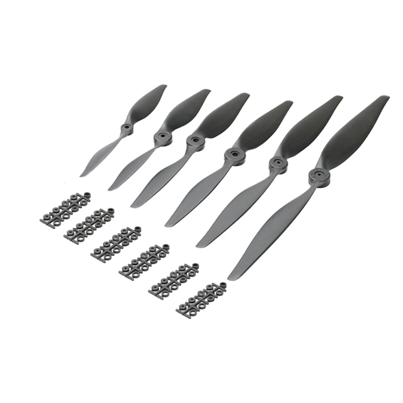1PCS Black Motor Propeller 7-14inch Fast Paddle Hole Diameter 3/5/6/6.3mm Electric High-speed Blade for RC Airplane Model
1PCS Black Motor Propeller 7-14inch Fast Paddle Hole Diameter 3/5/6/6.3mm Electric High-speed Blade for RC Airplane Model