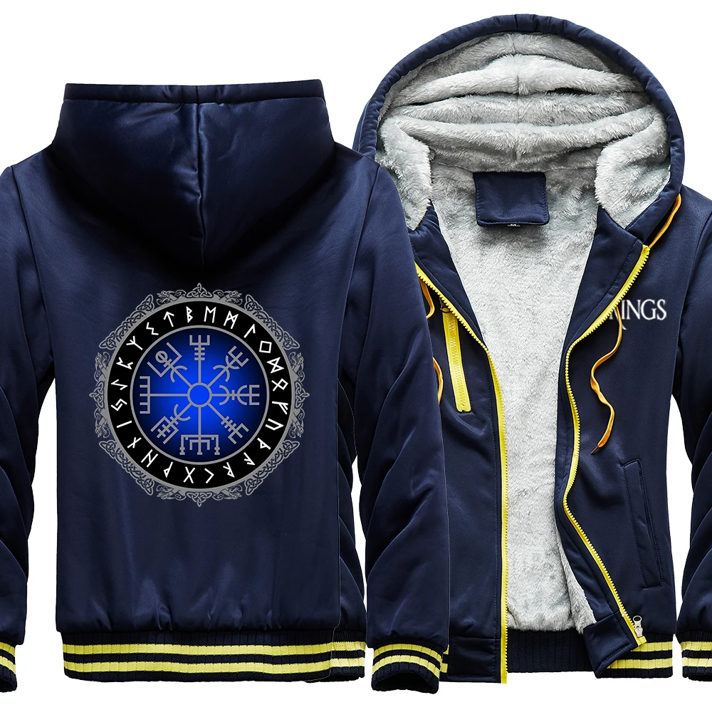 Vikings aegishjalmur Rudder of Awe jacket male Hip Hop Pocket Windproof jacket Casual Thicken Hooded Winter Fleece hoodies mens
Vikings aegishjalmur Rudder of Awe jacket male Hip Hop Pocket Windproof jacket Casual Thicken Hooded Winter Fleece hoodies mens
