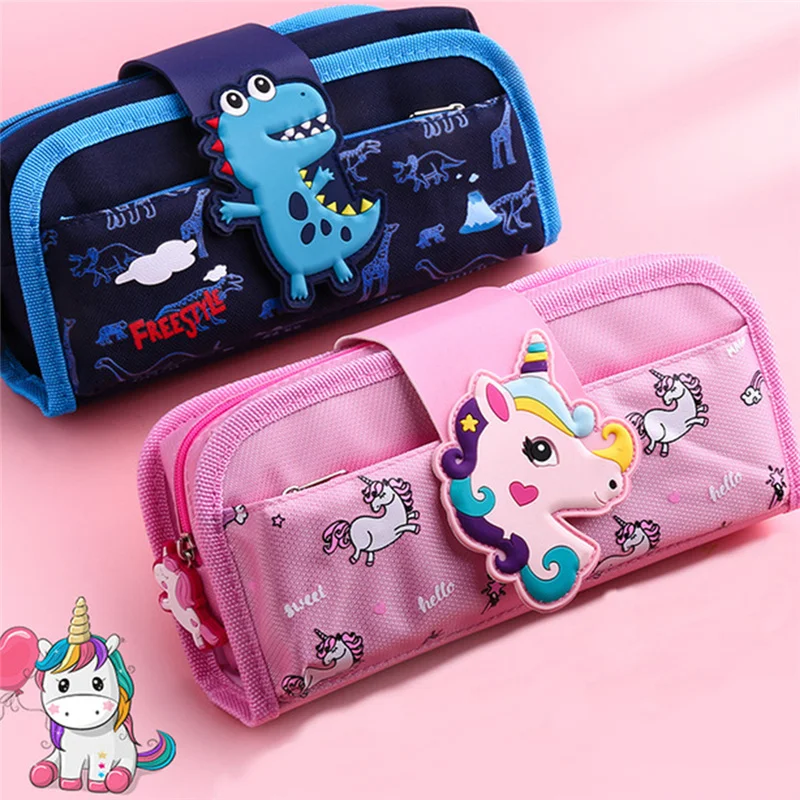 Cartoon Canvas Pencils Bag Large Capacity Multi-Layer Pencil Case For Students Detachable Pencil Box Pouch Stationery Supplies
Cartoon Canvas Pencils Bag Large Capacity Multi-Layer Pencil Case For Students Detachable Pencil Box Pouch Stationery Supplies