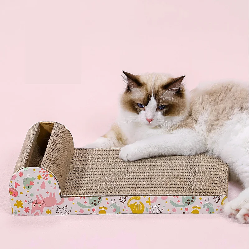 Cat Toys Cat Scratching Board Claw Grinder Corrugated Paper Cat Supplies Wear-resistant Scratcher
Cat Toys Cat Scratching Board Claw Grinder Corrugated Paper Cat Supplies Wear-resistant Scratcher