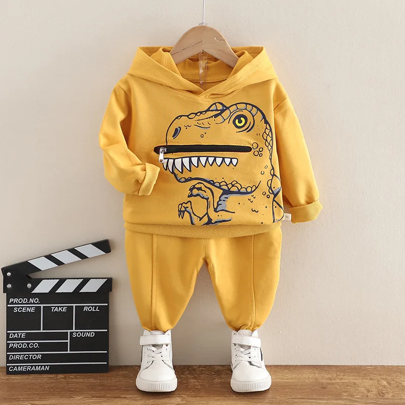 2021 Autumn Winter Kid Boy Girl Clothing Set Casual Tracksuit Dinosaur Hoodies Sportswear Infant Baby Cotton Outfits 1-4 Years
2021 Autumn Winter Kid Boy Girl Clothing Set Casual Tracksuit Dinosaur Hoodies Sportswear Infant Baby Cotton Outfits 1-4 Years