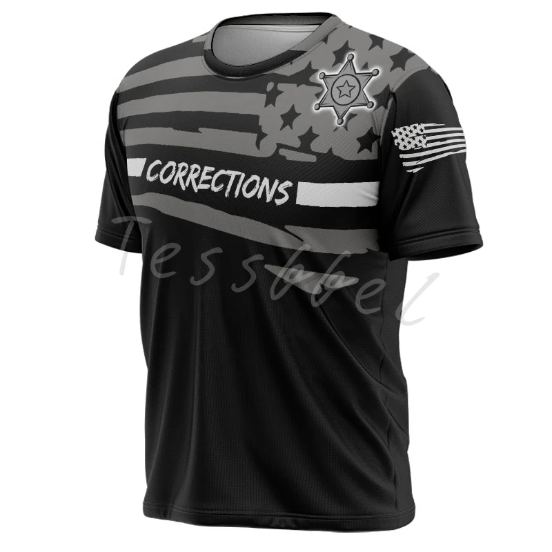 Tessffel Corrections Fashion Summer Men's/Women 3DPrint Cosplay T-Shirt Worker Unisex Short Sleeve Tee Casual Brand Clothing W23
Tessffel Corrections Fashion Summer Men's/Women 3DPrint Cosplay T-Shirt Worker Unisex Short Sleeve Tee Casual Brand Clothing W23