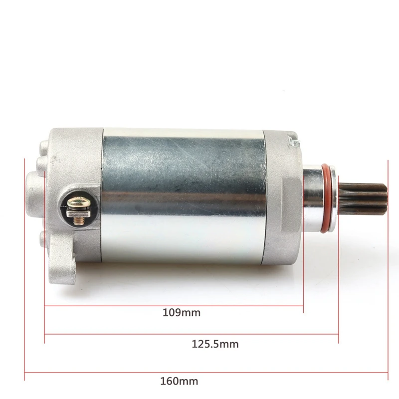 Motorcycle Starting Motor YBR125 Engine Electric Starter Motor for YAMAHA YBR 125 YB125 YB125E YB125Z XTZ125 YP125 
Motorcycle Starting Motor YBR125 Engine Electric Starter Motor for YAMAHA YBR 125 YB125 YB125E YB125Z XTZ125 YP125