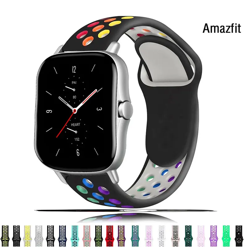 Correa For Huami Amazfit Strap GTS 2 Mini/GTR 2e/GTS2 42mm/47mm/GTR2/2e Sport Smartwatch Bracelet Amazfit bip/pace 20/22mm Strap
Correa For Huami Amazfit Strap GTS 2 Mini/GTR 2e/GTS2 42mm/47mm/GTR2/2e Sport Smartwatch Bracelet Amazfit bip/pace 20/22mm Strap